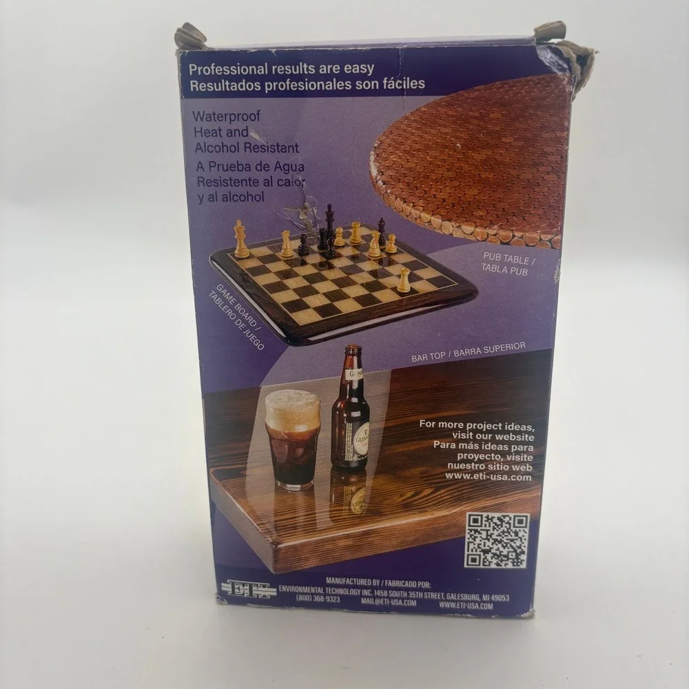 EnviroTex Lite Pour-On High Gloss‎ Finish 32oz Clear Epoxy Resin Kit 02032